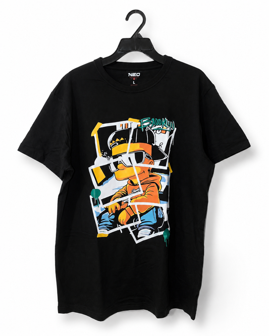 Camiseta "Bart Simpson Urbano" – Edición Neo Identity
