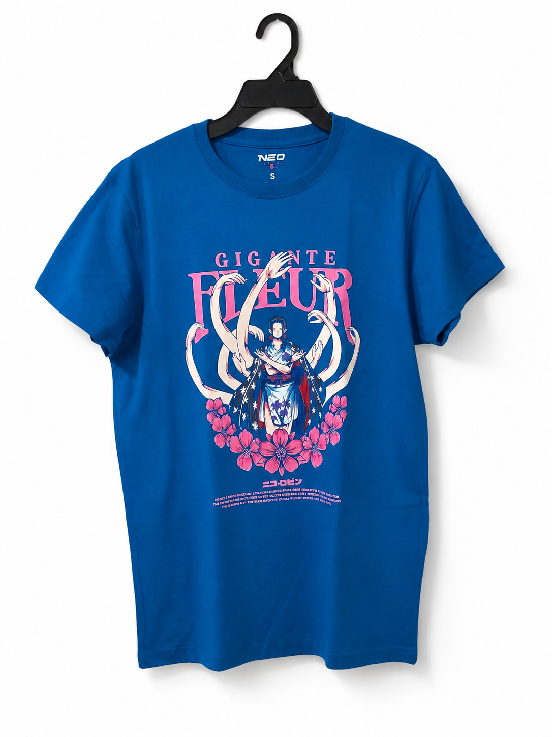 Camiseta "Gigante Fleur" Royal Blue – NEO IDENTITY
