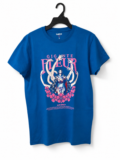 Camiseta "Gigante Fleur" Royal Blue – NEO IDENTITY