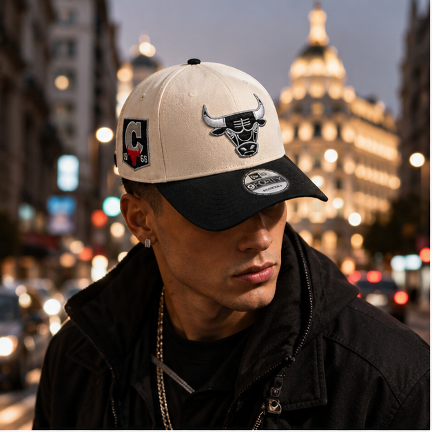 Gorra "Chicago Bulls Heritage" Cream & Black – NEO IDENTITY