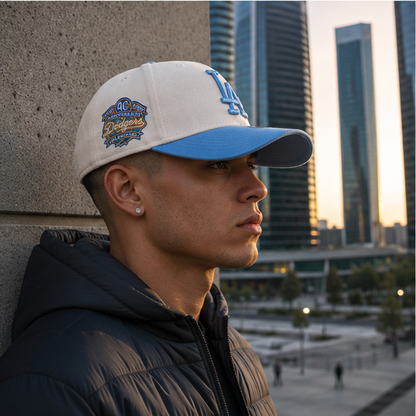 Gorra "Sky Heritage" Edition – Blanco & Celeste – NEO IDENTITY