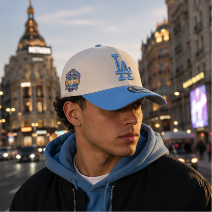 Gorra "Sky Heritage" Edition – Blanco & Celeste – NEO IDENTITY