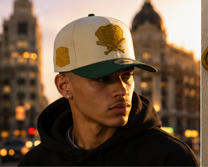Gorra "Imperial Elephant" Edition – Ivory & Emerald – NEO IDENTITY