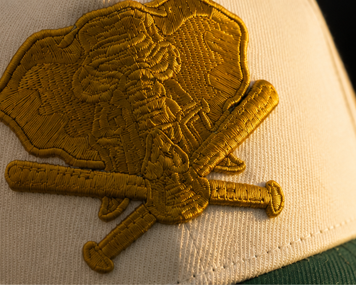 Gorra "Imperial Elephant" Edition – Ivory & Emerald – NEO IDENTITY