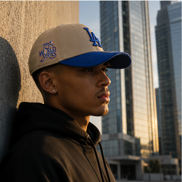 Gorra "LA Blue Heritage" Premium Edition – NEO IDENTITY