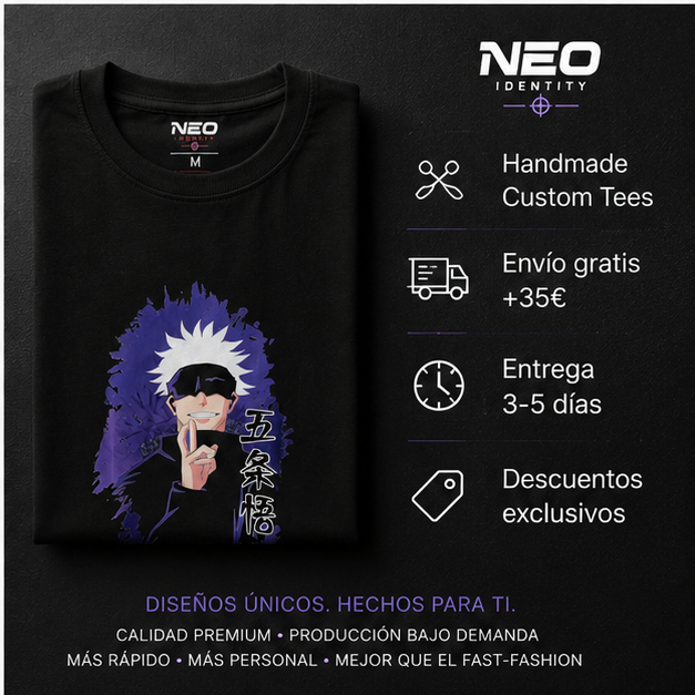 Camiseta "Infinite Void" Premium – NEO IDENTITY