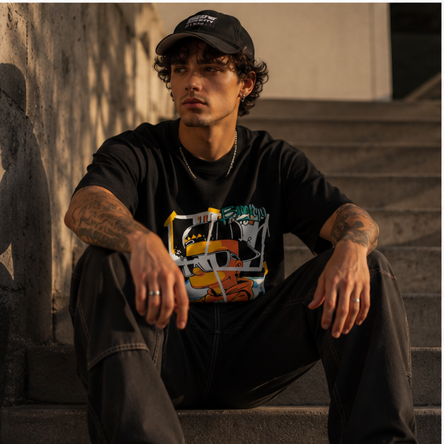 Camiseta "Bart Simpson Urbano" – Edición Neo Identity