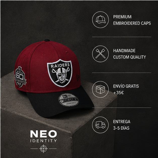 Gorra "Crimson Raiders" 60th Anniversary – NEO IDENTITY