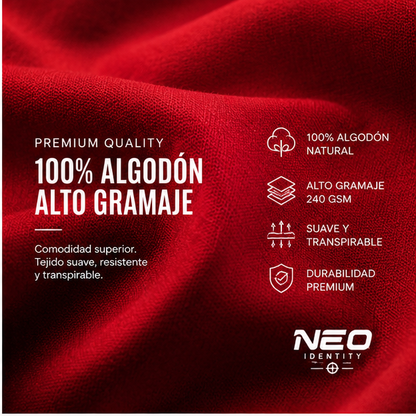 Camiseta "Red Diamond" Heavyweight – NEO IDENTITY