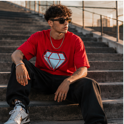 Camiseta "Red Diamond" Heavyweight – NEO IDENTITY