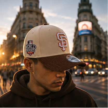 Gorra "SF Heritage Earth" Corduroy Edition – NEO IDENTITY