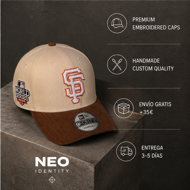Gorra "SF Heritage Earth" Corduroy Edition – NEO IDENTITY