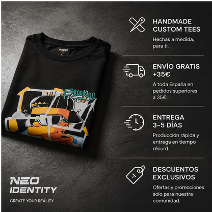 Camiseta "Bart Simpson Urbano" – Edición Neo Identity