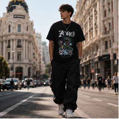 Camiseta "Zoro Legacy" Ultra-Premium – NEO IDENTITY