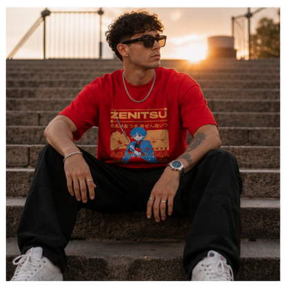 Camiseta "Zenitsu Thunder" Red Edition – NEO IDENTITY