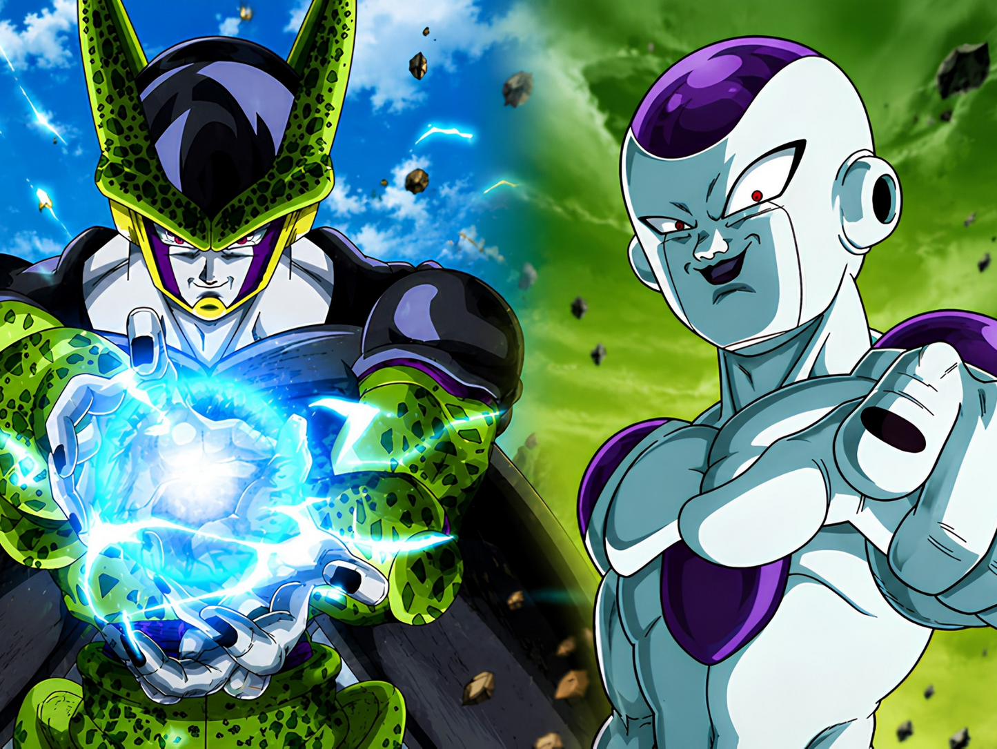 Panel Fotográfico Animé “Cell & Freezer” – Villains Edition | NEO IDENTITY
